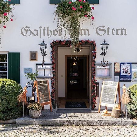 Gasthof Zum Stern Seehausen am Staffelsee Buitenkant foto