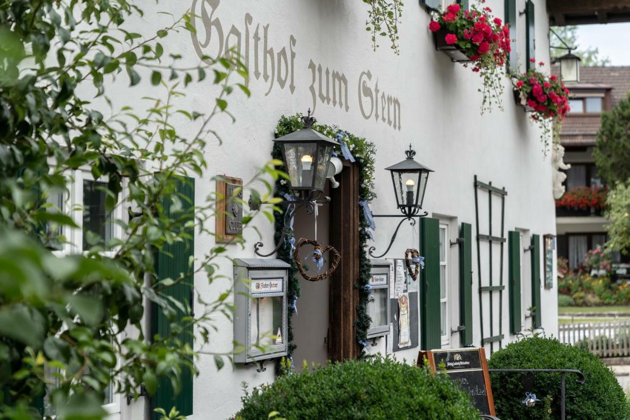 Gasthof Zum Stern Seehausen am Staffelsee Buitenkant foto